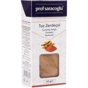 Prof Saraçoğlu Prof Saracoglu Toz Zerdeçal 135 Gr.