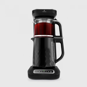 Robotea Pro Quartz 4 in 1 Konuşan Çay Makinesi Black Chrome