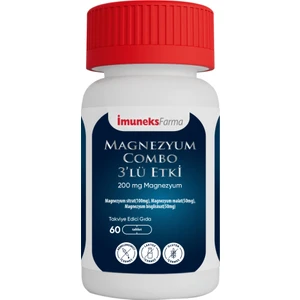 Magnezyum Combo 3'lü Etki 60 Tablet