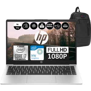 Hp 240 G10 Intel Core I7 1360P 16GB 1tb SSD Intel® Iris® Xᵉ Windows 11 Home 14" Fhd Taşınabilir Bilgisayar 8A557EAWH03 + Weblegelsin Çanta