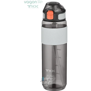 Tkk 800 ml Kalın Isırılamaz Pipetli Bpa Içermeyen Taşıma Kulplu Tritan Su Matarası FFTKK1003 800 ml