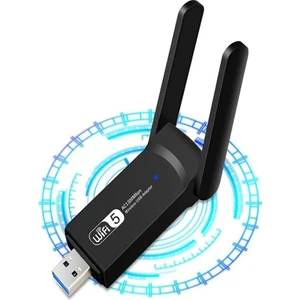 AC1300 Mbps Dual Band USB 3.0 Adaptör Kablosuz Wifi Alıc Iwindows 7/8/10/11