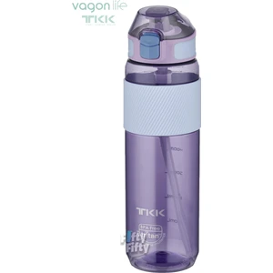 Tkk 800 ml Kalın Isırılamaz Pipetli Bpa Içermeyen Taşıma Kulplu Tritan Su Matarası FFTKK1003 800 ml