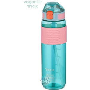 Tkk 800 ml Kalın Isırılamaz Pipetli Bpa Içermeyen Taşıma Kulplu Tritan Su Matarası FFTKK1003 800 ml