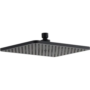 Tepe Duş Başlığı 29,5X19 cm Siyah KTD122-B