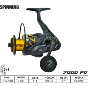 Torium 7000 Fd Olta Makinası 5+1 Bb