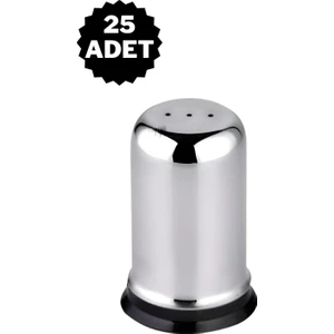KT Home Karabiberlik 25 Adet Paslanmaz Çelik Kafe Lokanta Restoran Lüx