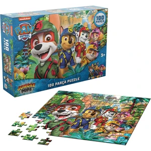 Paw Patrol PW7929 Paw Patrol Jungle Pups 100 Parça Çocuk Puzzle