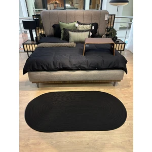 Mavaux Oval Hasır Görünümlü Jüt Kilim