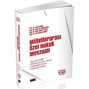 Milletlerarası Özel Hukuk Mevzuatı - Vahit Doğan