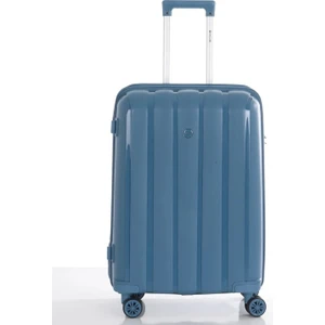 V305 Orta Boy Polipropilen Tekerlekli Valiz Bavul Seyahat Tatil Kırılmaz Süper Esnek