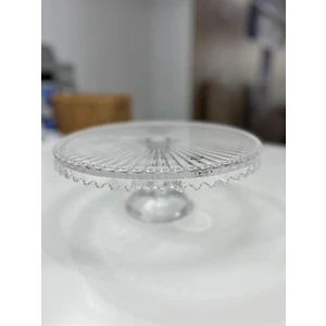 Alegre Glass Ayaklı Pasta Sunumluk
