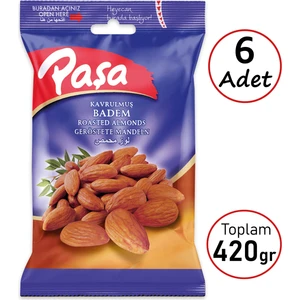 Paşa Kuruyemiş Badem 70 gr x 6 Adet