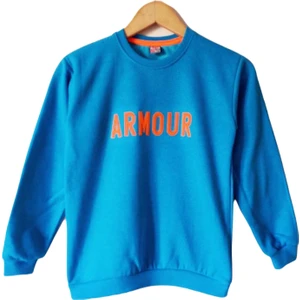 Içi Polarlı 2 Iplik  Silikon Baskılı Çocuk Sweatshirt