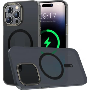 Apple iPhone 15 Pro Max Kılıf Mat Kadifemsi Special Edition Pc Magsafe Kapak