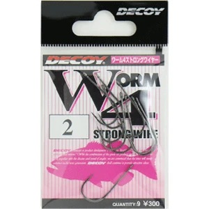 Worm4 Strong Wire Çentikli Ns Black Uzun Iğne