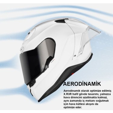 Nexx X.R3R Precısıon Mat Siyah-Kırmızı Kask Fiyatı