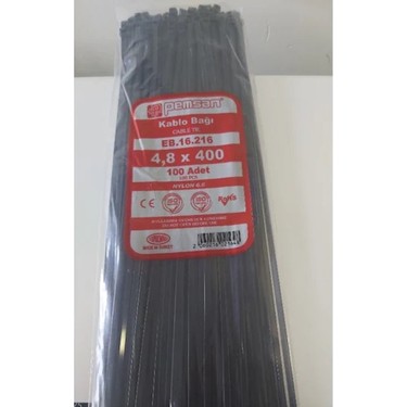 「GT-Air Mサイズ」「B+COM4X」セット売り Pemsan 4.8X400 Plastik Cırt Kelepçe Kablo Bağı Siyah (2PAKET Fiyatı