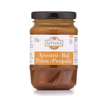 Apitera Mix Portakallı (Arısütü-Bal-Polen-Propolis) 210