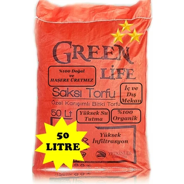 Htm Yapı Perlit Katkılı Harika Bitki Toprağı, Fideleme, Çicek Toprağı, Htm Torf Humus Katkılı 50