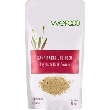 Wefood Karnıyarık Otu (Psyllium) Tozu 200 gr