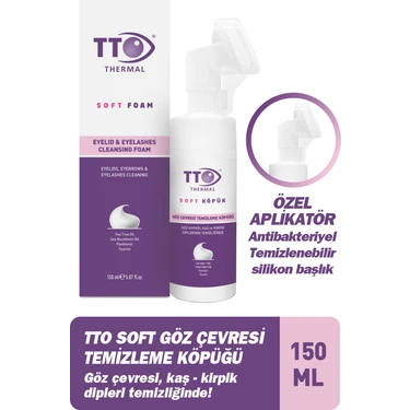 Tto Soft Göz Çevresi Temizleme Köpüğü 150 ml