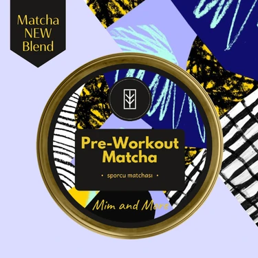 Mim and More Pre-Workout Matcha - Sporcu Matchası, 25