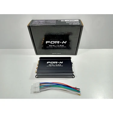 For-X XHL-144 4 Kanal Amfi Dönüştürücü 14000W Güç Çıkışı Orjinal Teybe Amfi