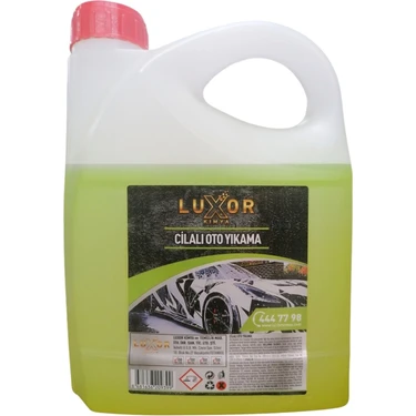Luxor Kimya Cilalı Oto Şampuanı Oto Yıkama Köpüğü 3
