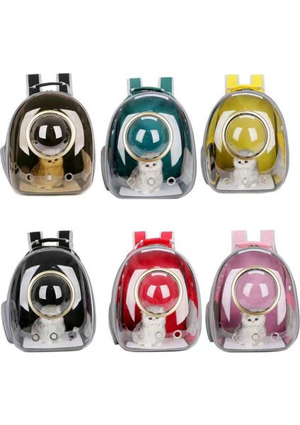 Pembe Kedi Çantası Nefes Taşınabilir Evcil Hayvan Tavşan Taşıma Çantası Açık Hava Seyahati Için Sırt Çantası Kedi Köpek Şeffaf Uzay Evcil Hayvan Sırt Çantası Kedi Ürünleri (Yurt Dışından) modelleri