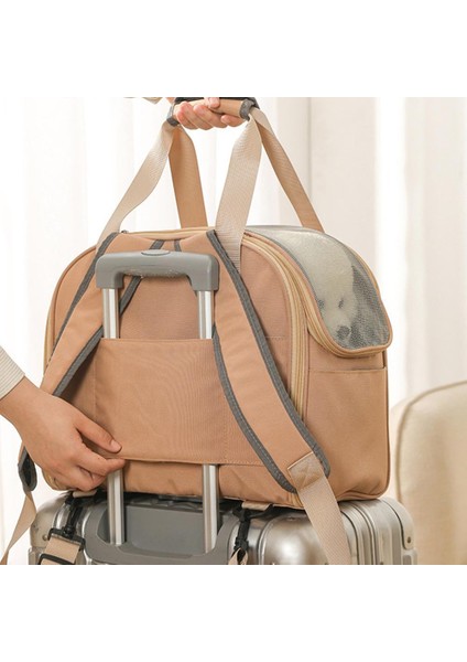 Bir Köpek Sırt Çantası Yavru Çanta Köpek Taşıma Çantası Evcil Hayvan Sırt Çantası Çadır Pet Evcil Hayvan Çantası Çok Fonksiyonlu Köpek Tek Omuz B T9R9 (Yurt Dışından) fırsatları