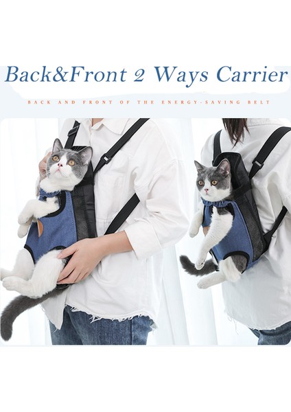 Mavi Xl Pet Kedi Taşıma Çantaları Nefes Açık Pet Taşıyıcılar Küçük Köpek Kedi Sırt Çantası Moda Seyahat Evcil Hayvan Çantası Taşıma Köpek Taşıyıcı (Yurt Dışından) fırsatları