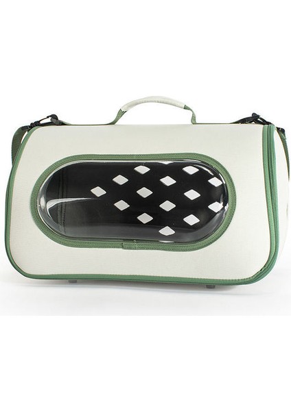 Yeşil 2 Sırt Çantası Kediler Için Seyahat Şeffaf Çanta Taşıyıcı Kedi Taşıma Sırt Çantası Pet Yavru ve Küçük Köpek Evcil Hayvan Taşıma Çantası Açık Çanta (Yurt Dışından)