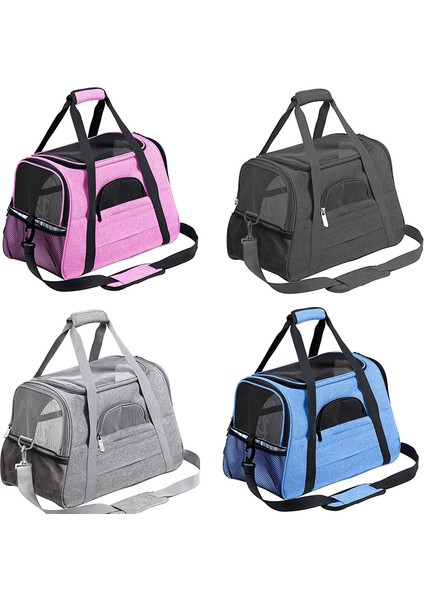 Siyah 44X25X28 cm Çanta Kedi Dışarı Taşınabilir Evcil Hayvan Çantası Büyük Kapasiteli Köpek Çantası Kedi Taşınabilir Asılı Kedi Kafesi Kanvas Köpek Sırt Çantası (Yurt Dışından) modelleri