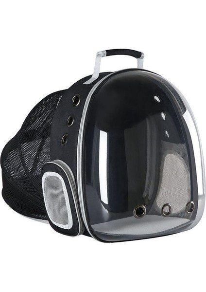 Harcanan Siyah L Kedi Çantası Şeffaf Genişleme Uzay Kapsülü Evcil Hayvan Çantası Teddy Taşınabilir Çanta Köpek Çantası Sırt Çantası Köpek Kedi Malzemeleri (Yurt Dışından)