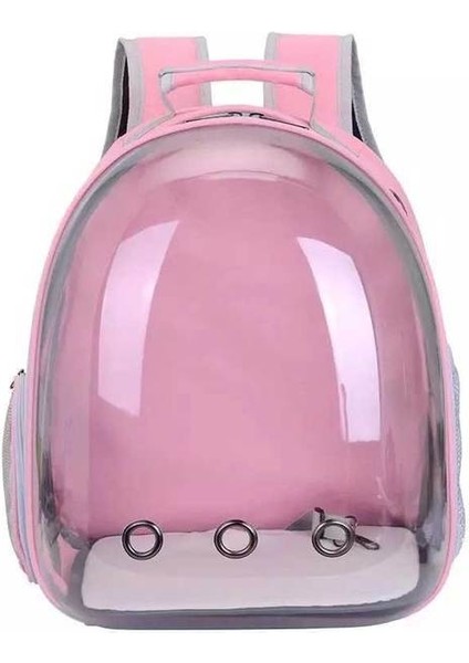 Pembe Nefes Kedi Sırt Çantası Evcil Hayvan Sırt Çantası Nefes Kedi Sırt Çantası Küçük Köpek Kedi Sırt Çantası Seyahat Sırt Çantası Kafes Taşıma Evcil Hayvanlar (Yurt Dışından)