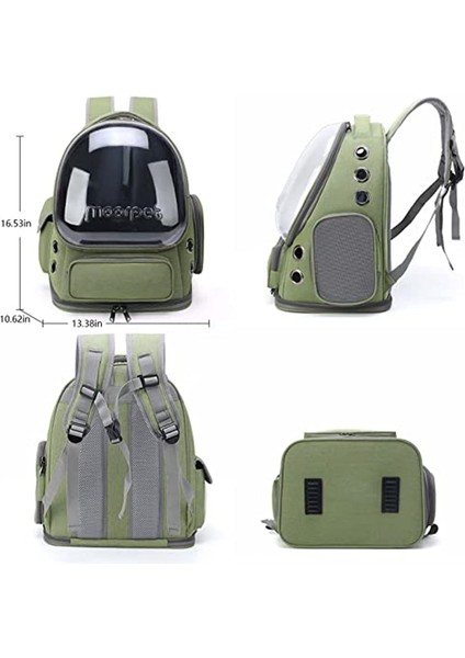 Kahverengi Kedi Taşıyıcı Sırt Çantası Küçük Köpekler Için Köpek Sırt Çantası Taşıyıcı, Hava Delikli Pet Kabarcık Sırt Çantası Havayolu Onaylı Seyahat Taşıyıcı (Yurt Dışından) modelleri