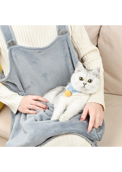 Gris For Pet 7.5kg Evcil Hayvan Taşıma Önlüğü, Kediler ve Yavru Köpekler Için Askılı Göğüs Çantası, Peluş, Kış Malzemeleri (Yurt Dışından) indirimleri
