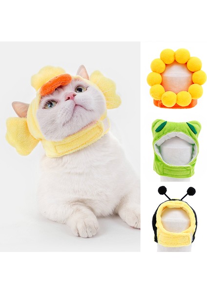 L Sevimli Karikatür Evcil Hayvan Şapka Peluş Köpek Kedi Hairwear Köpek Yavrusu Şapkalar Kap Headdress Tavşan Kulaklar Kediler Kap Şapka Evcil Hayvan Aksesuarları (Yurt Dışından) modelleri