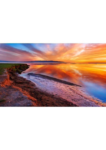 Gün Batımı Temalı Tek Parça Duvar Kağıdı fiyatları