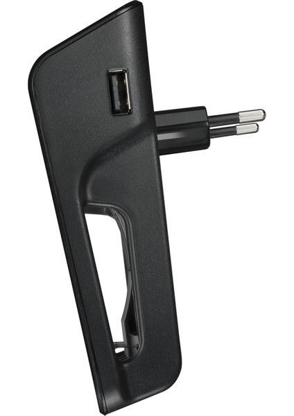 LCD Plug+ Plus Şarj Cihazı + 4 Adet 200MAH 9V Şarjlı Pil +Saklama Kılıfı