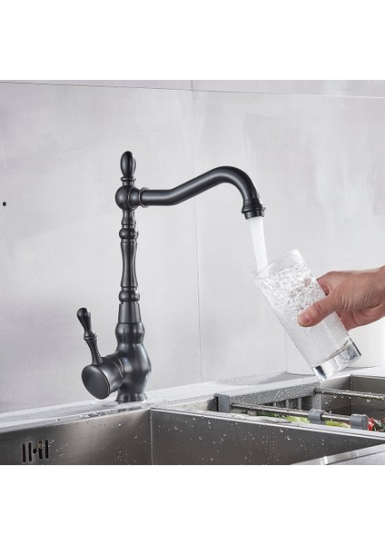 Mutfak Lavabo Evye Bataryası Siyah Tasarım Adınıza Faturalı fırsatları