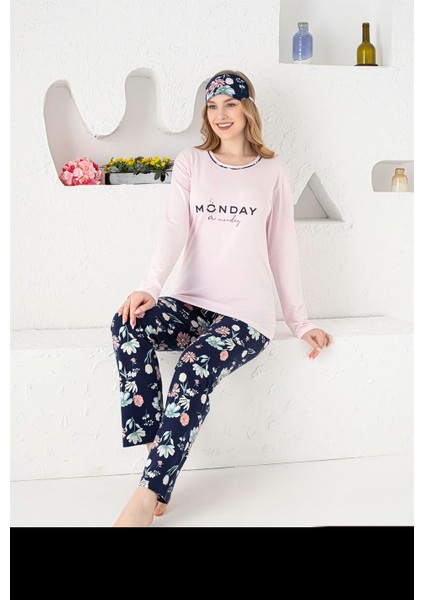2320 Kadın Uzun Kollu Pijama Takımı