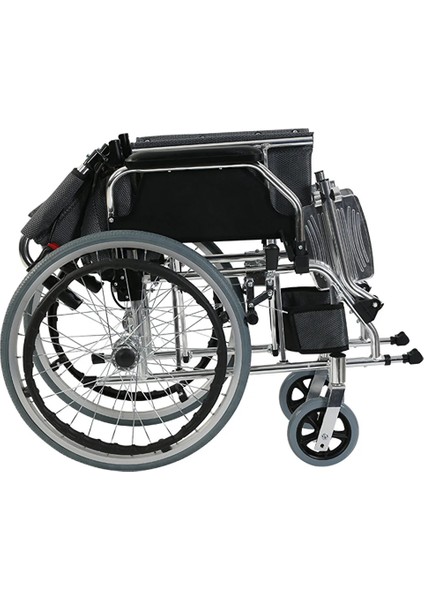 Frenli Aliminyum Transfer Sandalyesi Tekerlekli Sandalye Refakatçi Sandalyesi G605 fiyatları