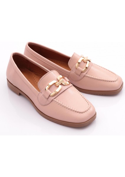 06 Kadın Dikiş Detayli Çiçek Süsleme Babet fiyatları