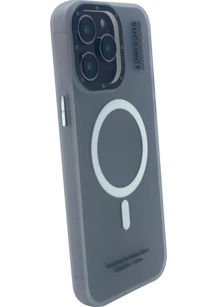 Apple iPhone 15 Pro Uyumlu NT-N002 Magsafe Arka Koruma Kılıf