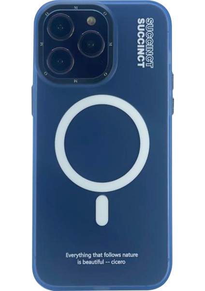 Apple iPhone 15 Pro Max Uyumlu NT-N002 Magsafe Arka Koruma Kılıf