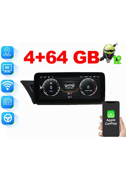 Audi A4 12.3" Nbt 2009-2015 Multimedya Navigasyon