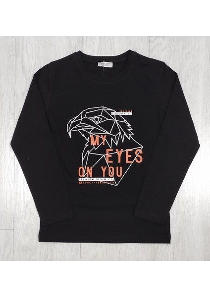 Uzun Kollu Erkek Çocuk T-Shırt (6A-14A)