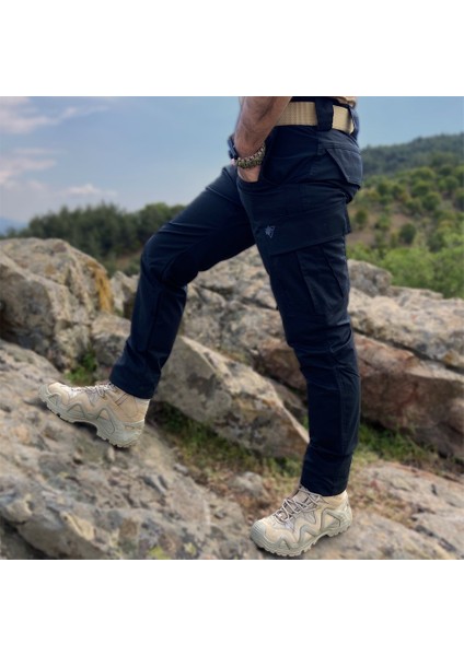 7 Cepli Taktik Pantolon Siyah